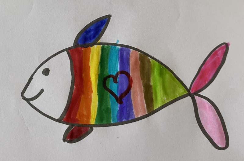 Glouglou, poisson de Rose