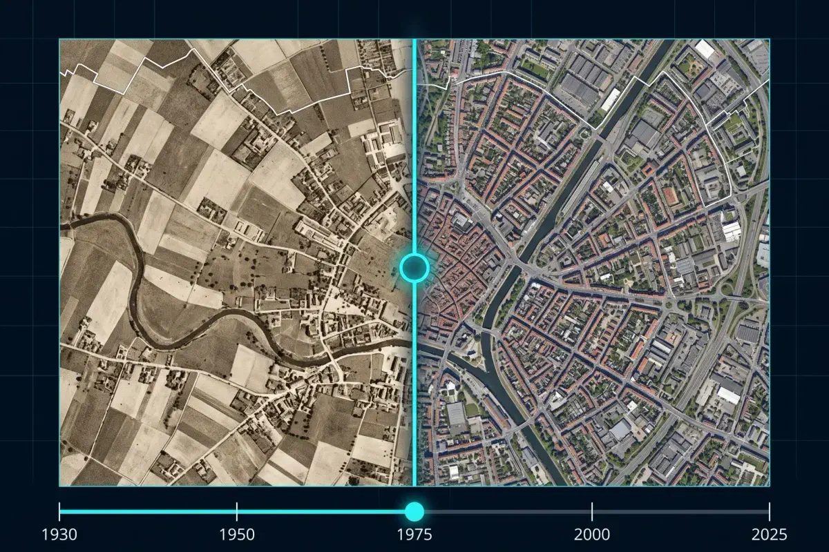 90 ans d'orthophotos dans le navigateur (sfeir.dev)