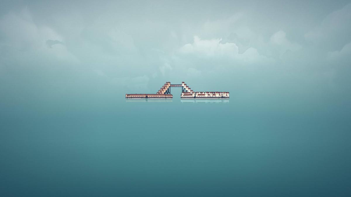 Townscaper: Bridging Worlds - Daily Challenge Day 1