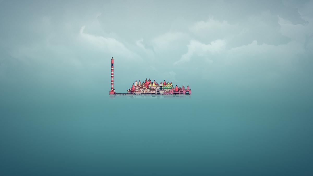 Townscaper: Unveiling the Crimson City - An Island with a Hidden Secret